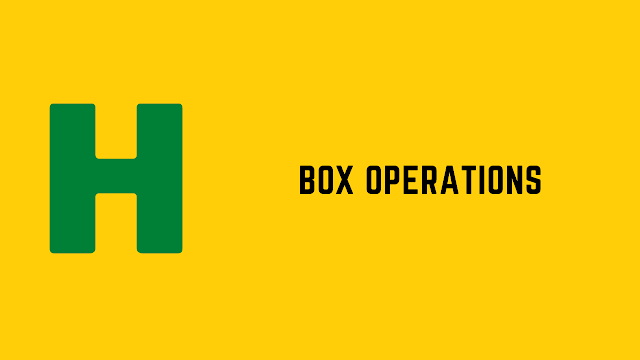 HackerRank Box Operations problem solution