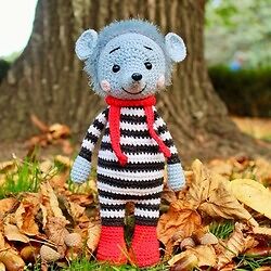 Erizo amigurumi