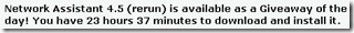 Giveaway of the Day - Network Assistant 4.5 (rerun)2