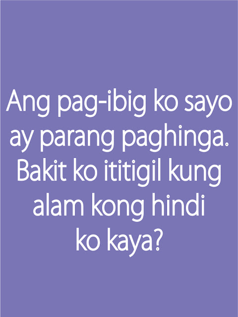 love quotes tagalog