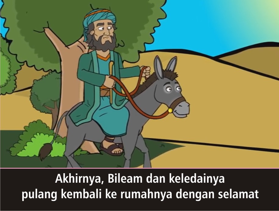 Komik Alkitab Anak: Keledai Yang Bisa Bicara
