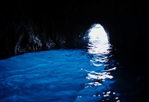 The Blue Grotto Capri is rhe 5ths on the list of the 7 natural places in the world.