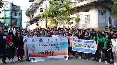 National Unity Day was observed  at Lunglei District by organizing Unity Run in honor of Rastriya Ekta Diwas (National Unity Day). People participated in the event with great enthusiasm and took the Rashtriya Ekta Diwas pledge to mark the birth anniversary of Sardar Vallabhbhai Patel.