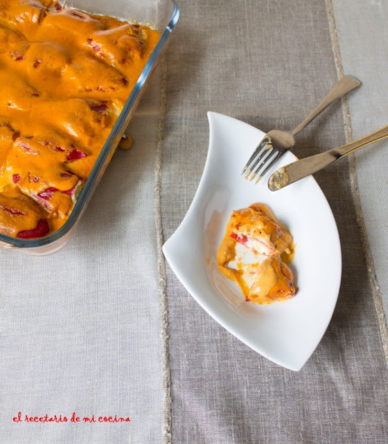 pimientos del piquillo rellenos de bacalao