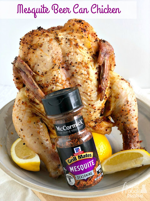 This flavorful Mesquite Beer Can Chicken is a smoky take on a classic grilling recipe.