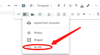 Blogger: Upload from URL