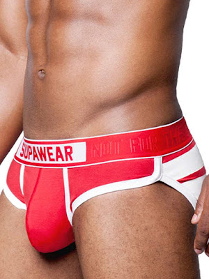 Supawear Crimson Brief Underwear Detail Cool4guys Online Store