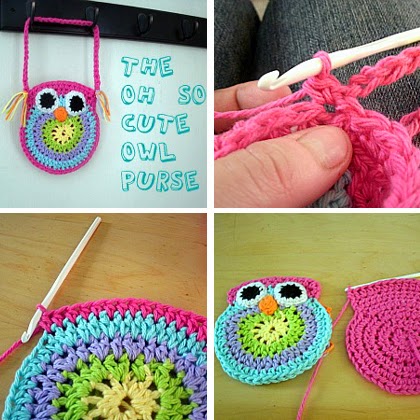 Free Crochet Owl Purse Pattern