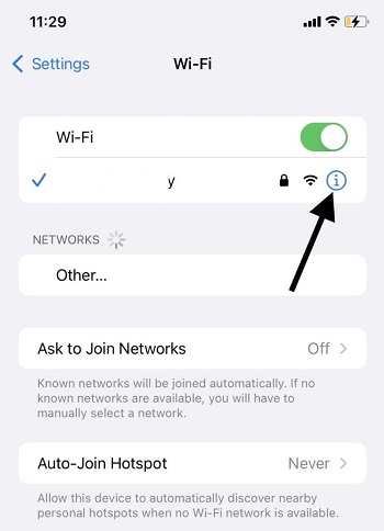 كيفية عرض كلمات مرور الواي فاي Wi-Fi المحفوظة على الايفون