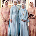 Gamis Brokat Modern Gamis Pesta Brokat Kombinasi Polos Model Baju Gamis