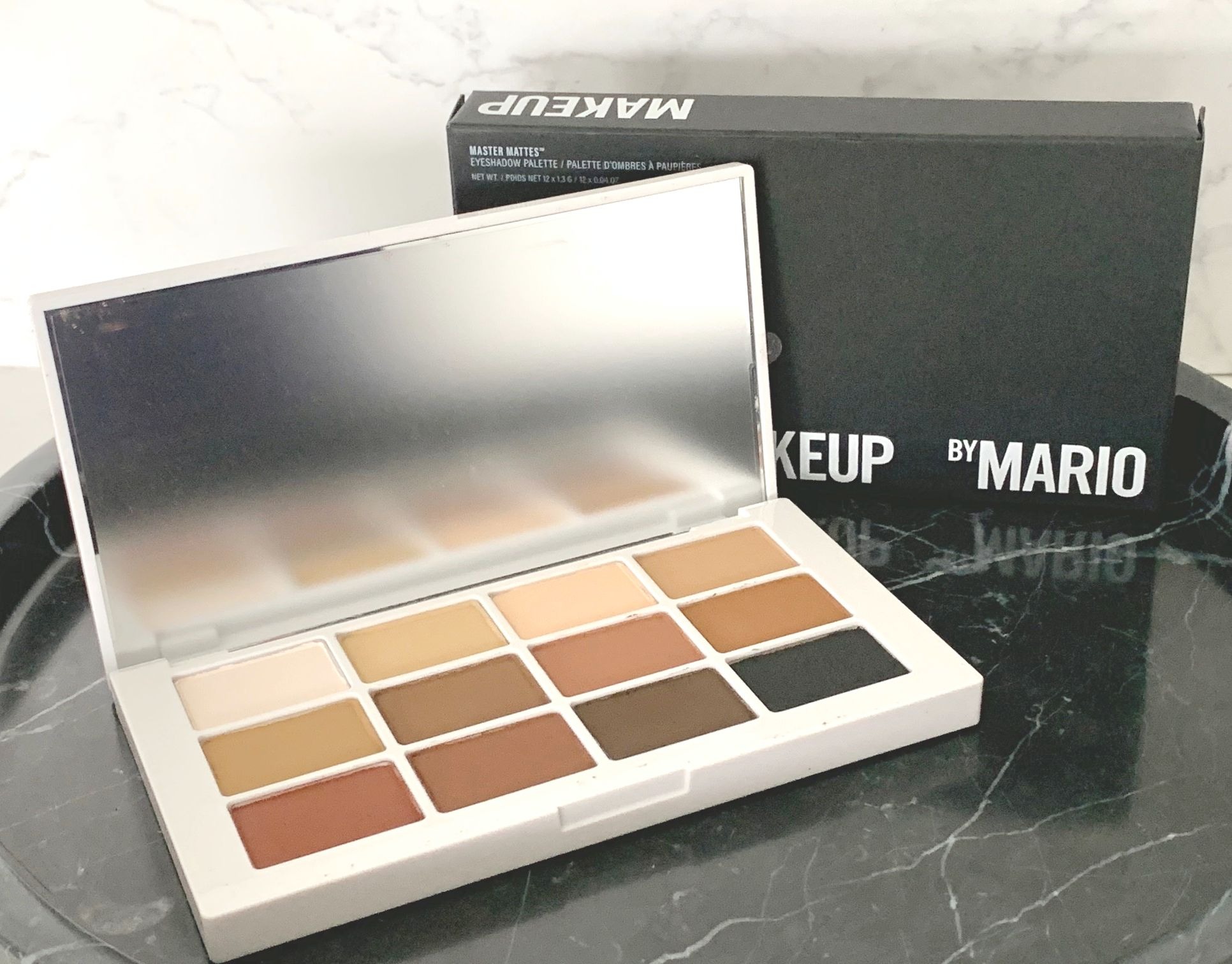 Makeup By Mario Master Mattes™ Eyeshadow Review & Swatches | Beautylymin