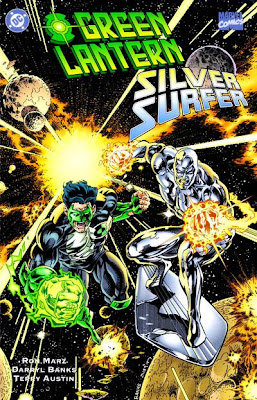 Comic Green Lantern Silver Surfer