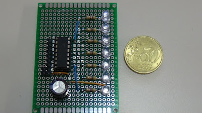 Fig. 1 - Modulo con 7 LED per Arduino UNO R3 di Paolo Luongo