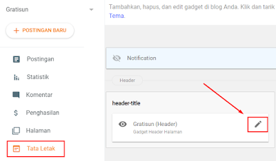 Cara Pasang Logo Blog di Template Median UI 1.6