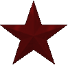 Brown star clipart pic for designs and stuff