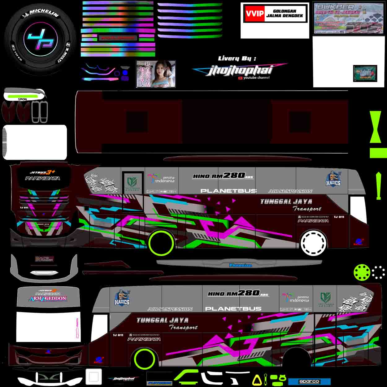 livery bus armageddon shd