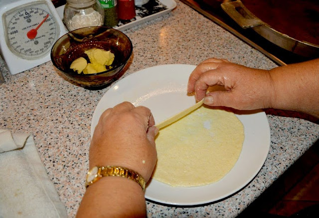 Przepis na marokański chlebek Msemen