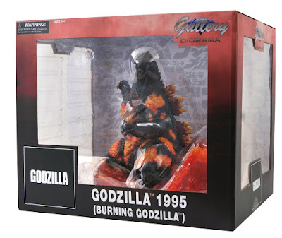 San Diego Comic-Con 2020 Exclusive Godzilla 1995 “Burning Godzilla” Gallery PVC Statue by Diamond Select Toys