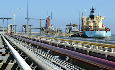 oil tanker is seen at Jose refinery cargo terminal in Venezuela in this undated file photo. REUTERS/Jorge Silva