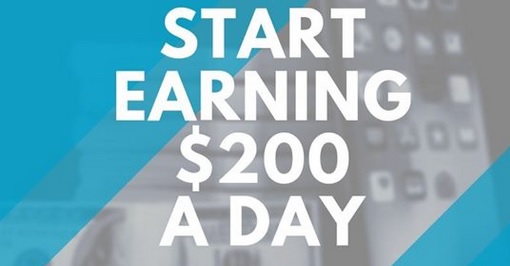  Start Money 200$ a Day
