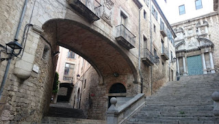 Girona, Pujada de Sant Domènec.