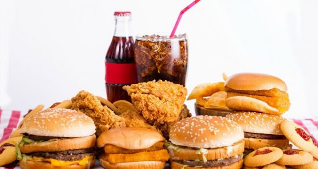 Eating fast foods is harmful health Snack food