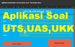 Aplikasi Soal UTS,UAS,UKK