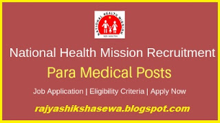 Madhya Pradesh Community Health Officer Posts In NHM Recruitment 2019