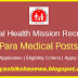 National Health Mission (NHM) Recruitment 2019