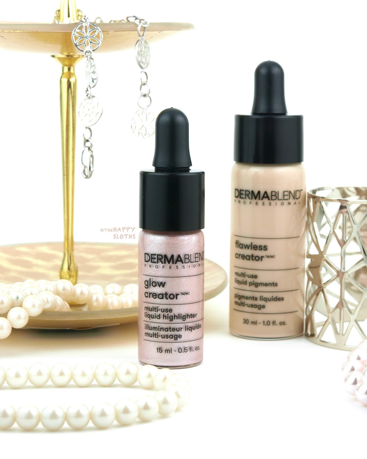 Dermablend | Glow Creator Multi-Use Liquid Highlighter in "Pearl": Review and Swatches