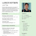 Free resume template in Word format English language template (5)