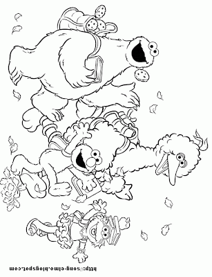Elmo Coloring Sheets on Elmo Coloring Pages  9  Gif