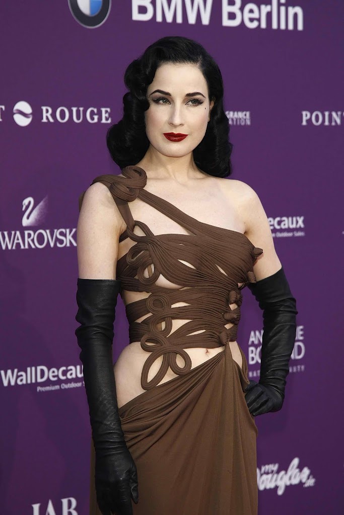 Dita Von Teese at Duftstars Awards 2012