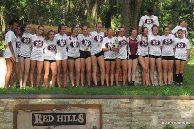 2018 Chiles High girls' cross-country team