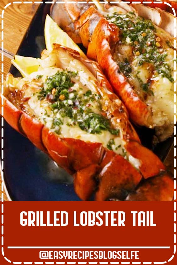 Lobster tail is kinda expensive, and therefore it seems pretty fancy. But it's actually incredibly easy to make. This recipe comes together in under 30 minutes and is the perfect dinner to make for a special occasion. The herb butter is PERFECT. Get the recipe at Delish.com.#EasyRecipesBlogSelfe #grilledlobster #lobstertail #howtogrilllobster #grilling #seafood #lobster #EasyRecipesforTwo #dinner 