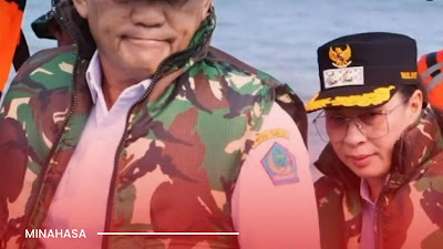 Gubernur Sulut Yulius Selvanus Tinjau Operasional Alat Pembersih Eceng Gondok di Danau Tondano