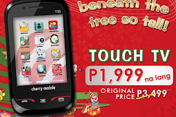 Cherry Mobile T8 Touch TV goes Christmas Sale for P1,999 only!