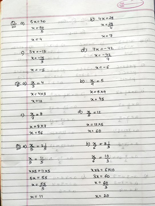 Class 6 maths exercise 12 1