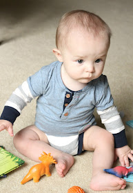 Such a cute fall onesie for a baby!