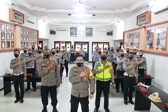 TINGKATKAN KEMAMPUAN PERSONIL, POLRES PONOROGO GELAR PELATIHAN FUNGSI TEHNIS LALULINTAS