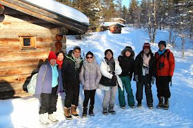 Winter at the Igloo Village, Kakslauttanen, Finland