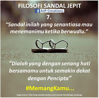 Kata-Kata Bijak Tentang Sandal Jepit