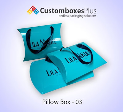 Pillow packaging is can also be customized just like the requirements and choices of the customers. Custom Pillow Boxes are available in every size, shape and theme. You can get your favorite and desired custom box from us by placing your order at our site. Our Pillow Boxes Wholesale is made up of high quality stock material and with latest printing techniques.