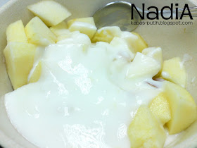 yogurt bersama apple dan pear