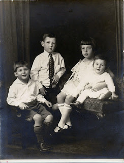 Charles, David, Catherine and George Wight, 1928