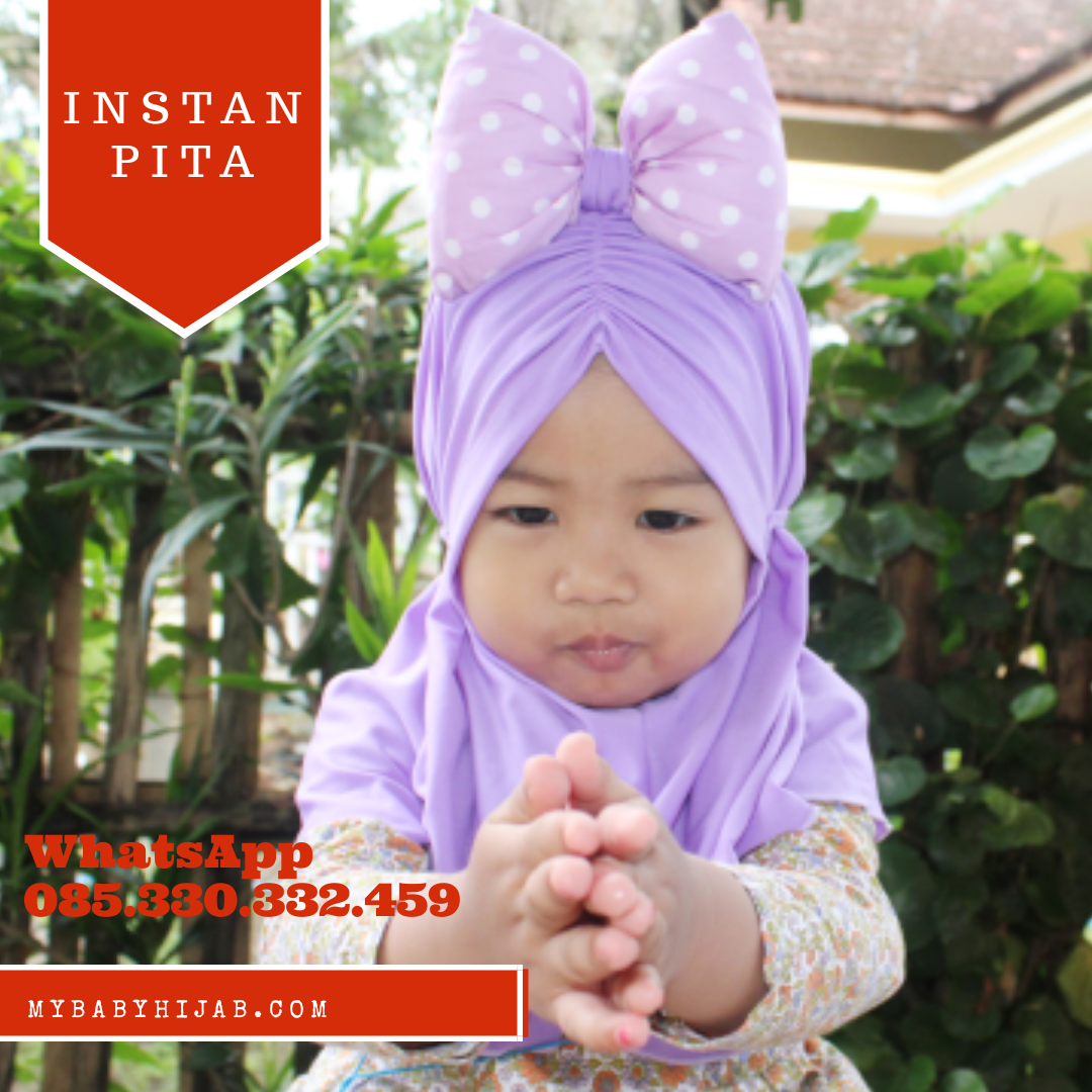 Hijab For Baby Hijab Bayi Hubungi WA 085330332459 Koleksi Jilbab