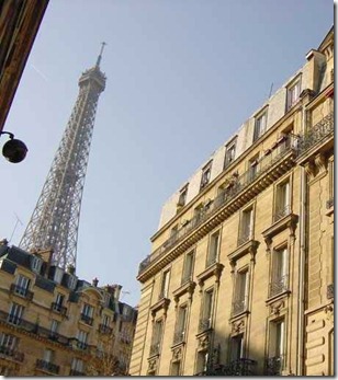 View of the Eiffel Tower