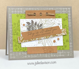 8 Stampin' Up! Notes of Nature Project Ideas + NEW! Nature's Sweetness Project Kit ~ www.juliedavison.com #stampinup Jan-Apr 2024 Mini Catalog