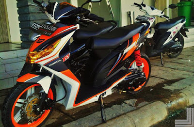 20+ Gambar Modifikasi Motor Honda Beat Standar - Kumpulan 