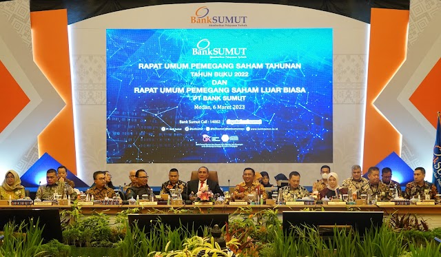 Isi Posisi Dirut yang Kosong  Pemegang Saham Bank Sumut Ajukan Nama Baru 